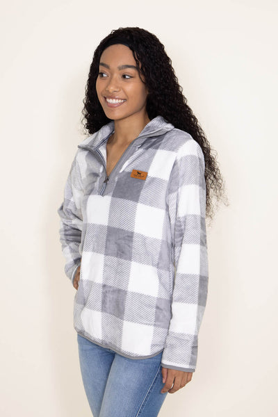 Plaid pullover hotsell women's