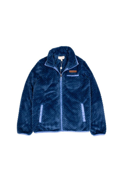 Simply Southern Youth Simply Soft Jacket for Girls in Dark Blue