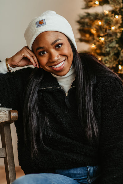 Slater Soft Pullover for Women in Black