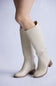 Soda Vintage Tall Boots for Women in Bone