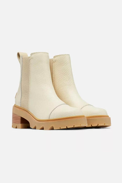 Sorel Joan Now Chelsea Booties for Women in Ceramic White