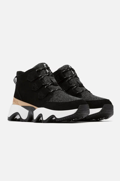 Sorel Kinetic Impact Caribou Sneakers for Women in Black
