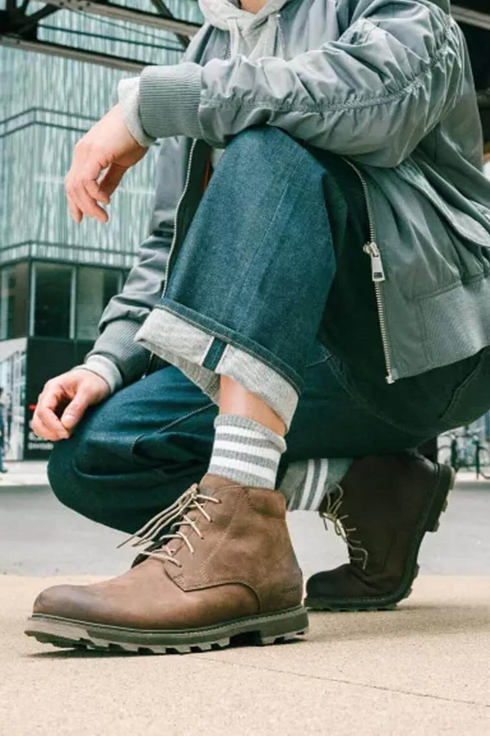 Sorel Madson Chukka Waterproof Boots in Tobacco for Men | 1921211