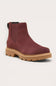 Sorel Revel RD Waterproof Chelsea Boots for Women in Redwood