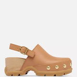 Sorel Roam'N RVT Clogs for Women in Tawny Buff