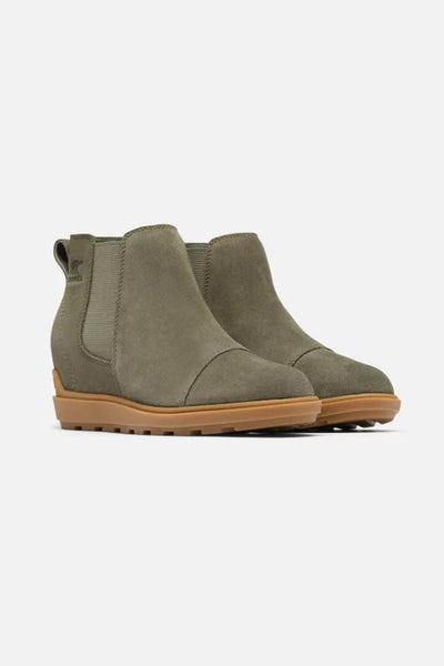 Sorel Evie Chelsea Booties for Women in Green