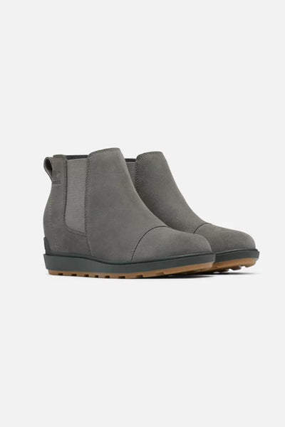 Sorel Evie Chelsea Booties for Women in Grey