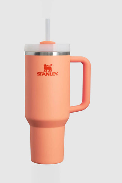 Stanley Quencher H2.0 FlowState 40oz Travel Tumbler in Nectarine