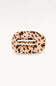 Teleties Small Flat Round Hair Clip in Blonde Tortoise