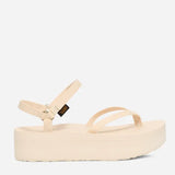 Teva Flatform Slim Sandals for Women in White