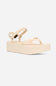 Teva Flatform Slim Sandals for Women in White