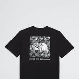 The North Face Never Stop Exploring Box Logo T-Shirt for Men in Black