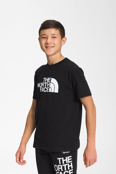 The North Face Youth Graphic T-Shirt for Boys in Black