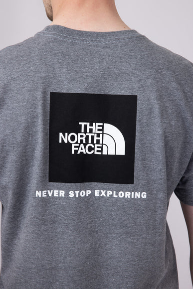 The North Face Core Box Graphic T-Shirt for Men in Grey