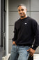 The North Face Evolution Crew Sweatshirt for Men in Black