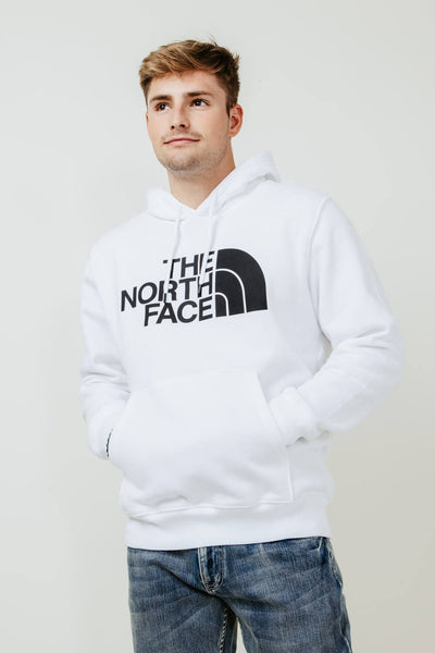 The North Face Half Dome Hoodie for Men in White