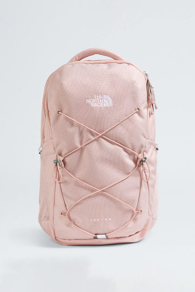 The North Face Jester Backpack for Women in Pink Moss