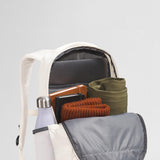 The North Face Jester Backpack for Women in Gardenia White/Burnt Coral Metallic