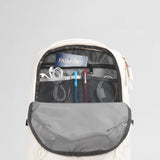 The North Face Jester Backpack for Women in Gardenia White/Burnt Coral Metallic