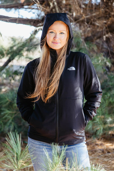 The North Face Shelbe Raschel Hoodie Jacket for Women in Black