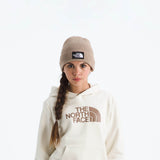 The North Face Teen Evolution Half Dome Hoodie in White Dune