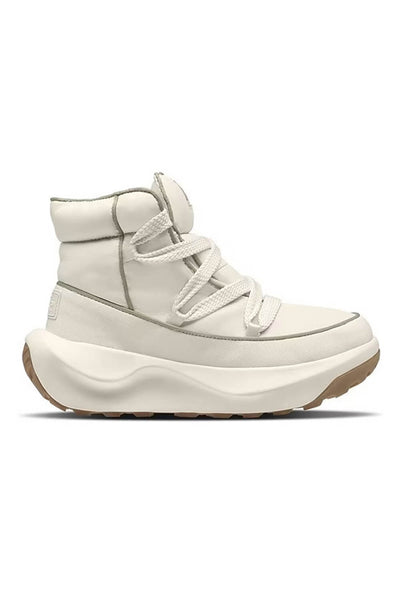 The North Face Halseigh Thermoball Lace Waterproof Booties for Women in Off White
