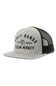Troll Co. DHCM Embroidered Trucker Hat for Men in Grey