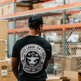 Troll Co. Skilled Labor T-Shirt for Men in Black