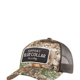 Troll Co. Barricade Curved Brim Trucker Hat for Men in Camo