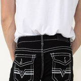 True Luck Blake Bootcut Jeans for Men in Black