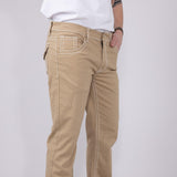True Luck Blake Bootcut Jeans for Men in Khaki