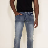 True Luck Dominic Bootcut Stretch Jeans for Men