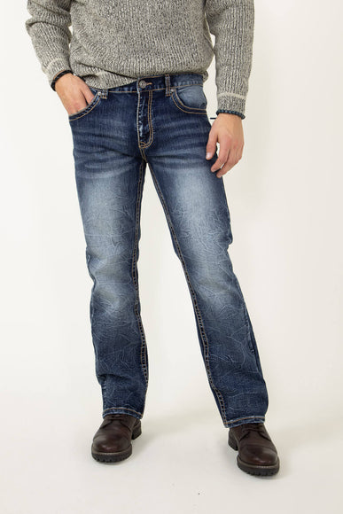 True Luck Jayden Bootcut Jeans for Men