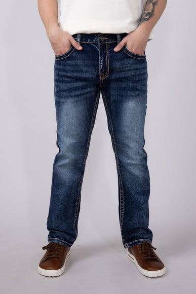 True Luck Mason Bootcut Stretch Jeans for Men