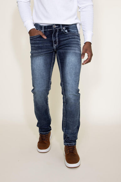 True Luck Baker Straight Jeans for Men