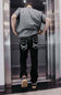 True Luck Vinny Straight Jeans for Men in Black