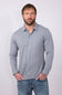 Vintage Summer Soft Button Up Shirt for Men in Heather Grey
