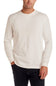 Weatherproof Vintage Waffle Henley Thermal Long Sleeve Shirt for Men in White