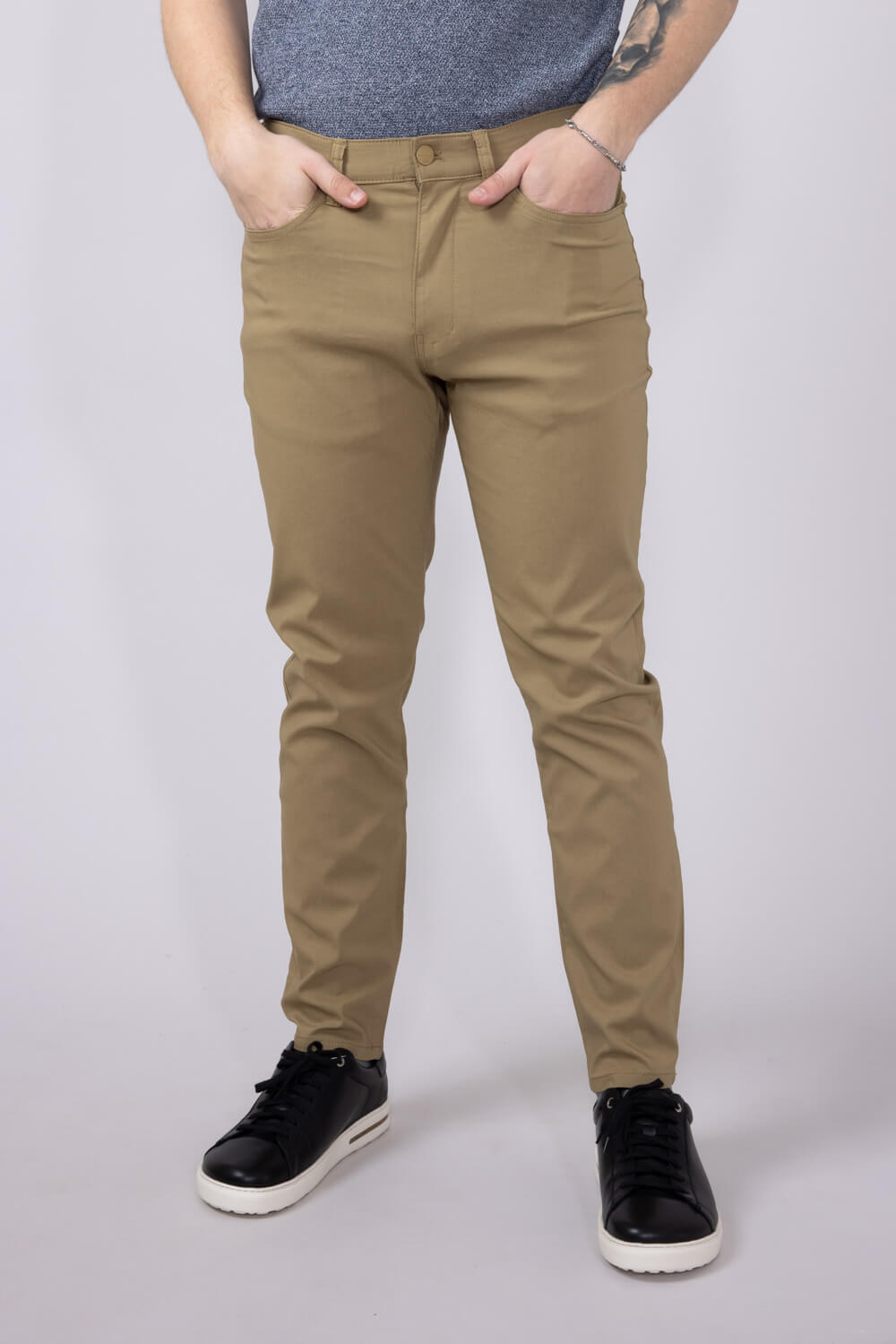 Weatherproof Vintage Momentum 5 Pocket Pants for Men in Sueded