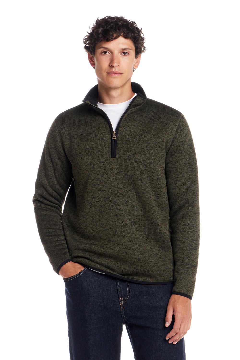 Weatherproof Vintage Sherpa Quarter Zip Sweater for Men – Glik's