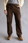 Open Bottom Cargo Pants for Men in Brown