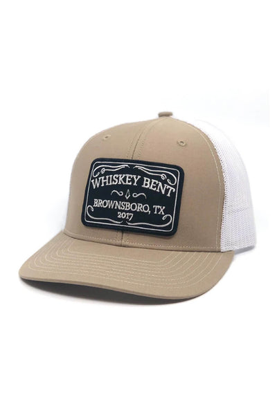 Whiskey Bent The Duke Trucker Hat for Men in Tan