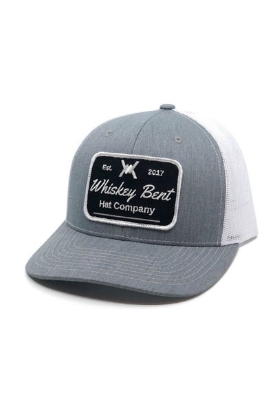 Whiskey Bent The Cheyenne Trucker Hat for Men in Grey