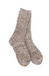 World's Softest Weekend Ragg Crew Socks for Women in Nutty