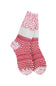 World's Softest Gallery Crew Socks for Women in Peppermint Multi
