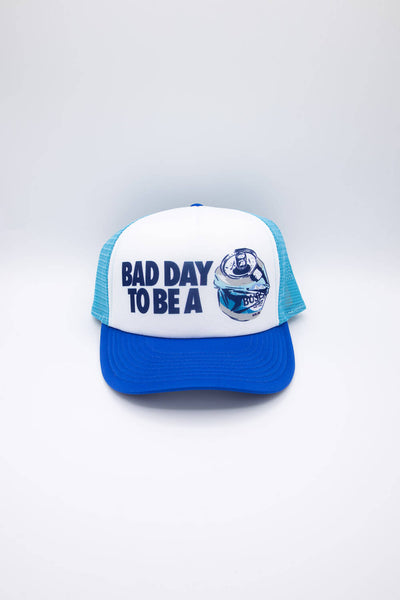 Brew City Busch Bad Day Trucker Hat for Men in Blue