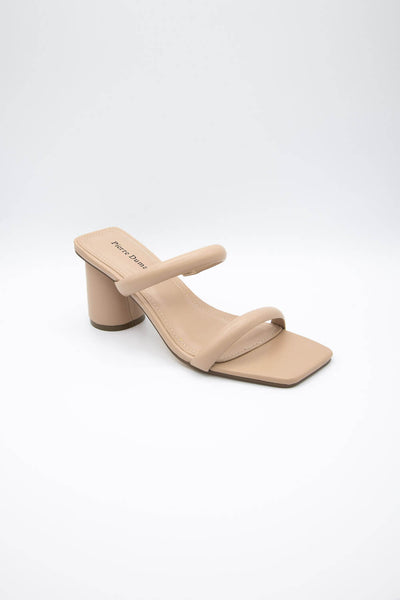 Pierre Dumas Capri Round Heels for Women in Nude