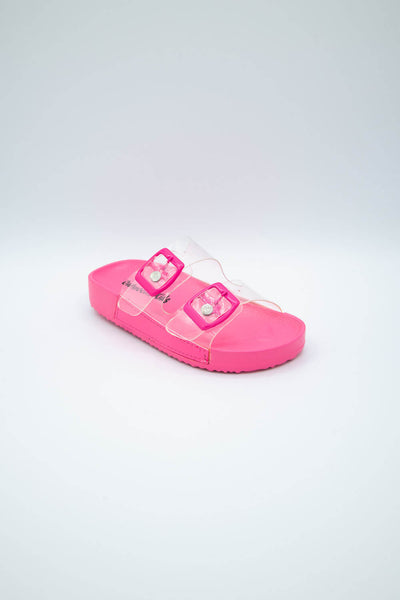 Outwoods Youth Claro Slide Sandals for Girls in Pink