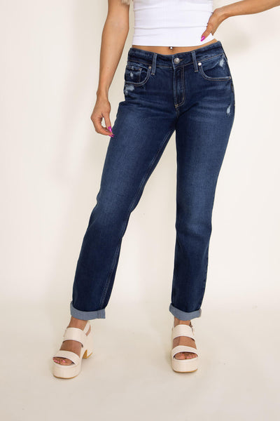 Silver Jeans Mid-Rise Boyfriend Jeans for Women