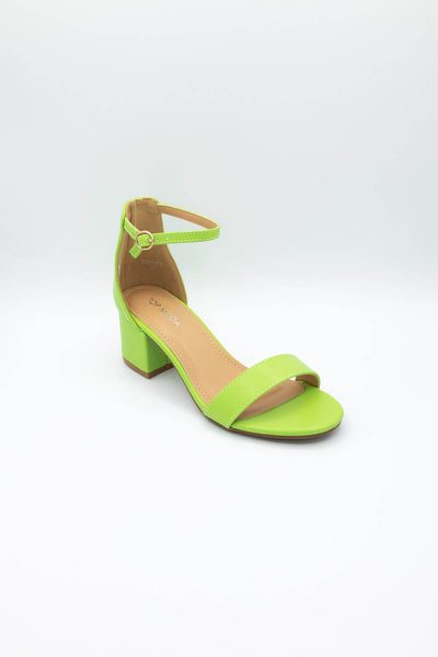 Top Moda Darcie Heels for Women in Green